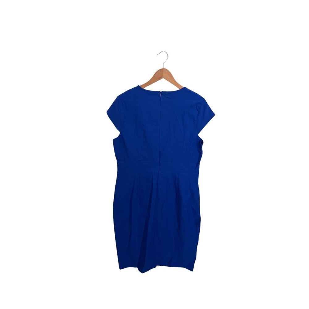 Grace Karin Cobalt Blue Cap Sleeve Mini Dress - Picture 2 of 4